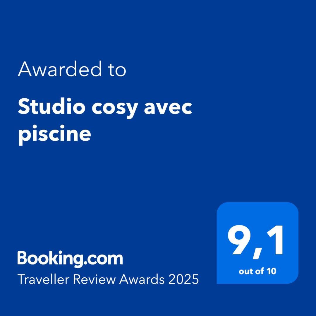 Studio Cosy Avec Piscine Saint-Joseph Exteriör bild